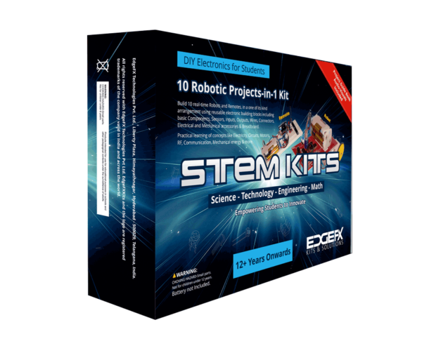 10 Robotics Projects - in - 1 Kit
