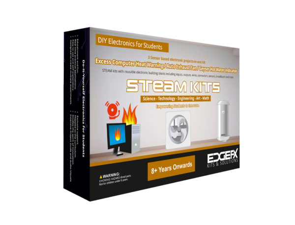 Excess Computer Heating Warning / Auto Exhaust Fan / Geyser Hot Water Indicator